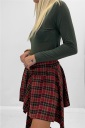 maglia in cashmere blend tinta unita